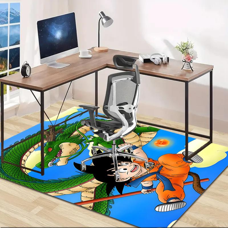 1pc Dragon Ball1 Design Area Rug - Non-Slip, Soft & Cozy Floor Mat for Living Room, Bedroom, Office - Indoor/Outdoor Decorative Carpet
