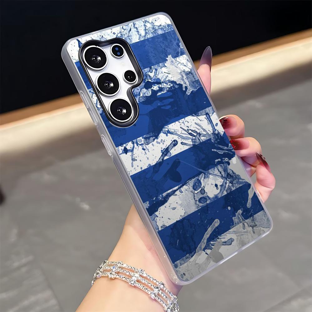 

Fashion uruguay Phone Case for Samsung S26 S25 S24 S23 S22 S21 FE Plus Ultra Black 2-in-1 Jelly silicone case Galaxy S21 5G