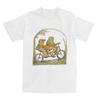 Kikker En Pad T-shirt Strandhuisje Core Vintage T-shirts Puur Katoen Trendy T-shirt Voor Mannen Korte Mouwen Casual T-shirts