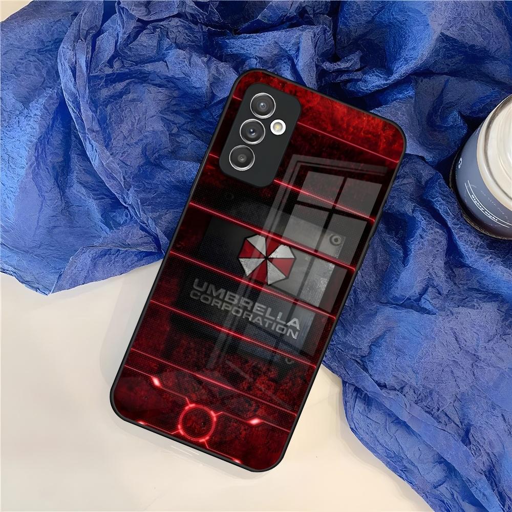 Umbrella Corporation Phone Case for Samsung Galaxy S25 S24 S30 S21 S23 S20 S22 Fe Note 20 Pro Ultra Plus glass Cover