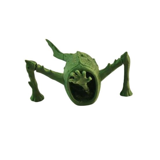 3D Printed Sea Monsters, Articulated Fidget Toy, Sea Eater Deep Sea Creature Collectible, Stress Relief Desk Toy & Unique Gift for Ocean Lovers