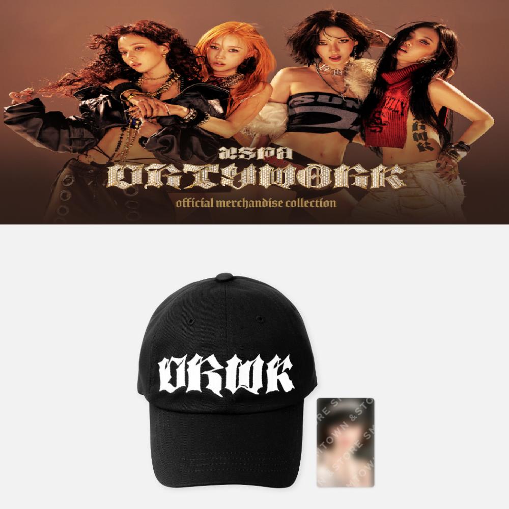 

Предзаказ набор бейсболок aespa Dirty Work GISELLE