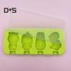 BPA Free Popsicle Mold Animal Shape Convenient Cute Ice Cube Popsicle Maker Mold