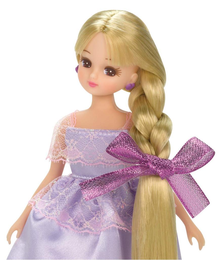 TAKARA TOMY Boneca Cabelo Longo Conjunto Elegante Brinquedo de Brincar Idades Licca-chan LD-12 Vestir-se 3+