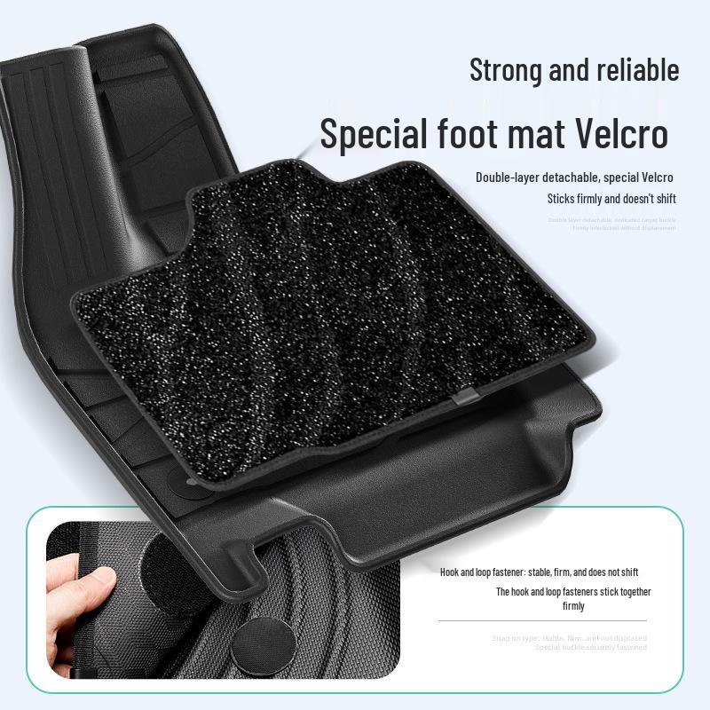 Chery Fengyun T11 TPE Car Floor, Trunk, and Seat Back Mats - Dirt-Resistant