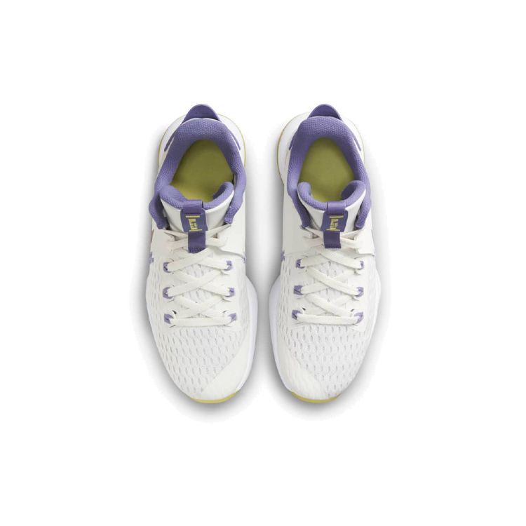 Мужские кроссовки Nike LeBron Witness 5 Summit White Metallic Bronze Light-Zitron — фото 3