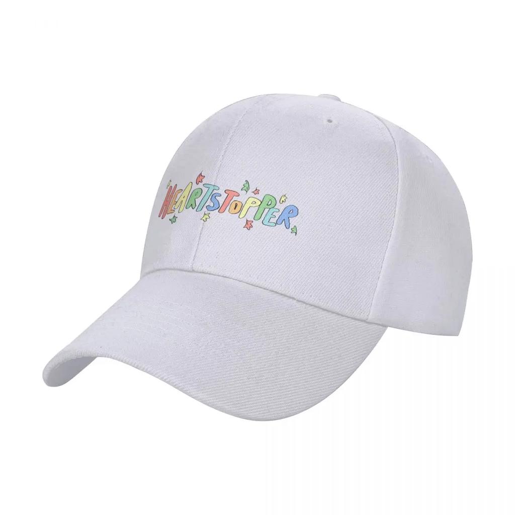 Heartstopper logo with leaves Baseball Cap Golf beach hat Dropshipping Mens Hats Womens