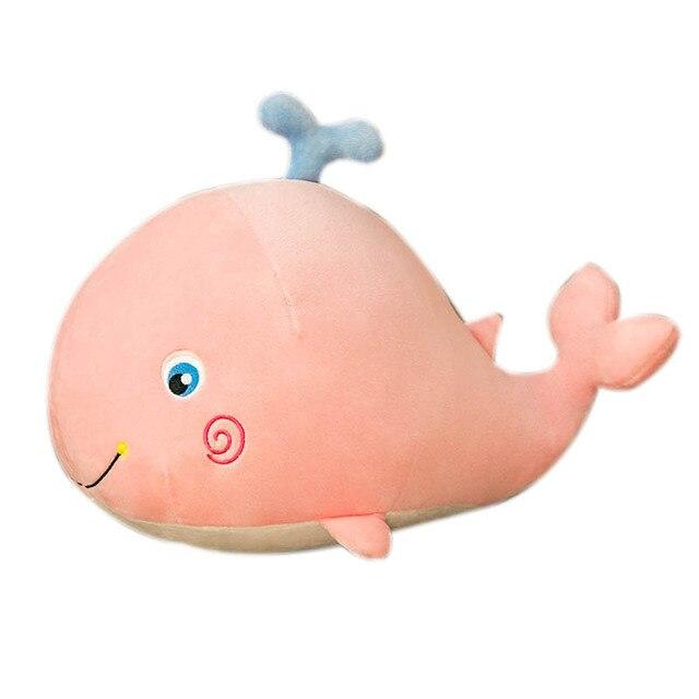 

25/45/65 см прекрасная мягкая кукла-кит плюшевая игрушка-кит для детей мягкая подушка с мягкими животными милый подарок на день рождения для девочек 25cm розовый