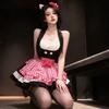 Sexy Lingerie Cute Itty Pussy Maid Uniform Sexy Pure Flirting Pajama Set Cute Apron