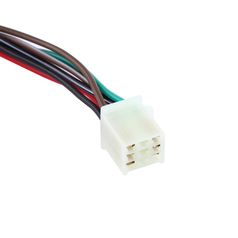 Universal Car Motorcycle 6 Wire In 9 Pin Plug Ignition Switch 3 Position 2 Keys