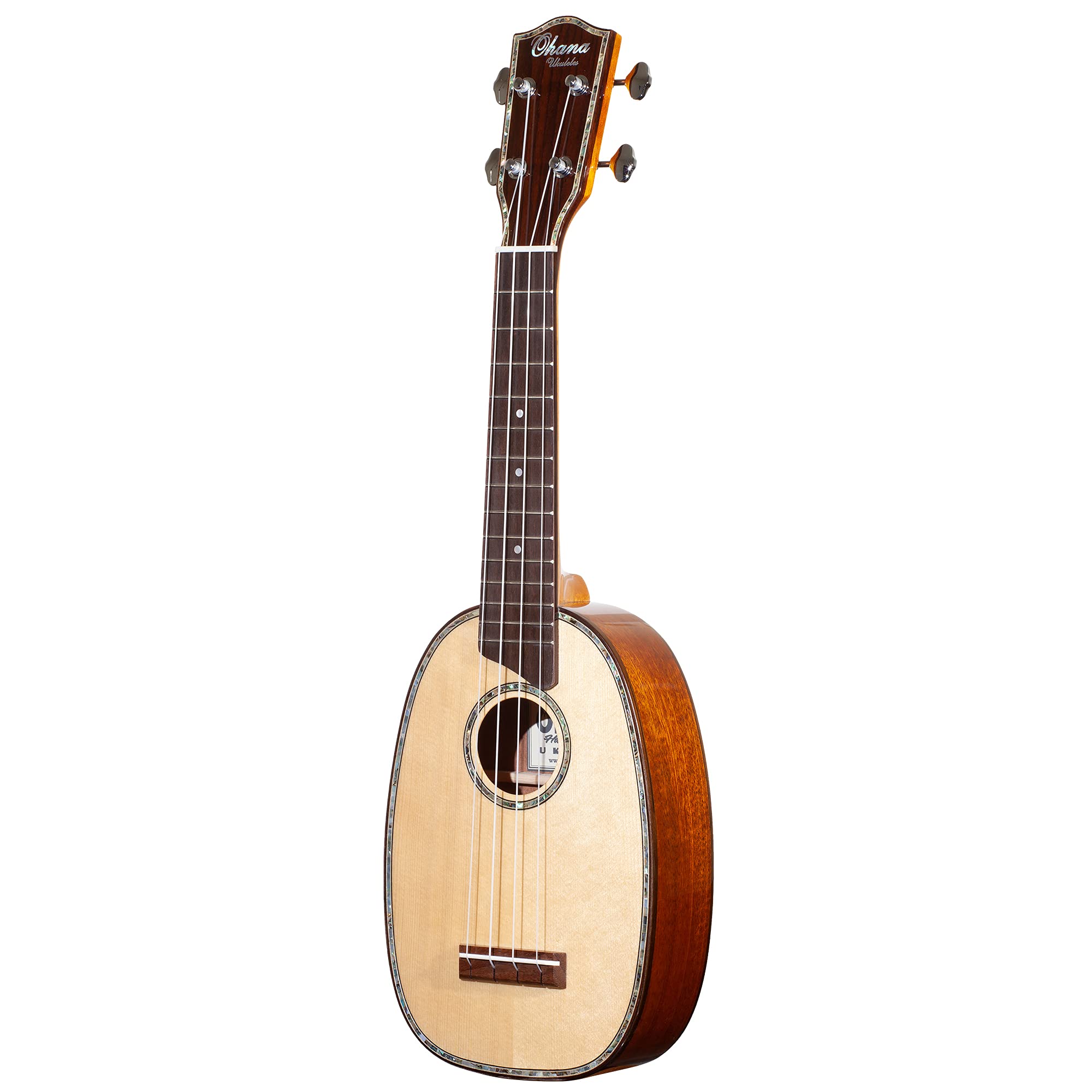 

Ohana Ukuleles Soprano Size Pineapple Shape PK-70G
