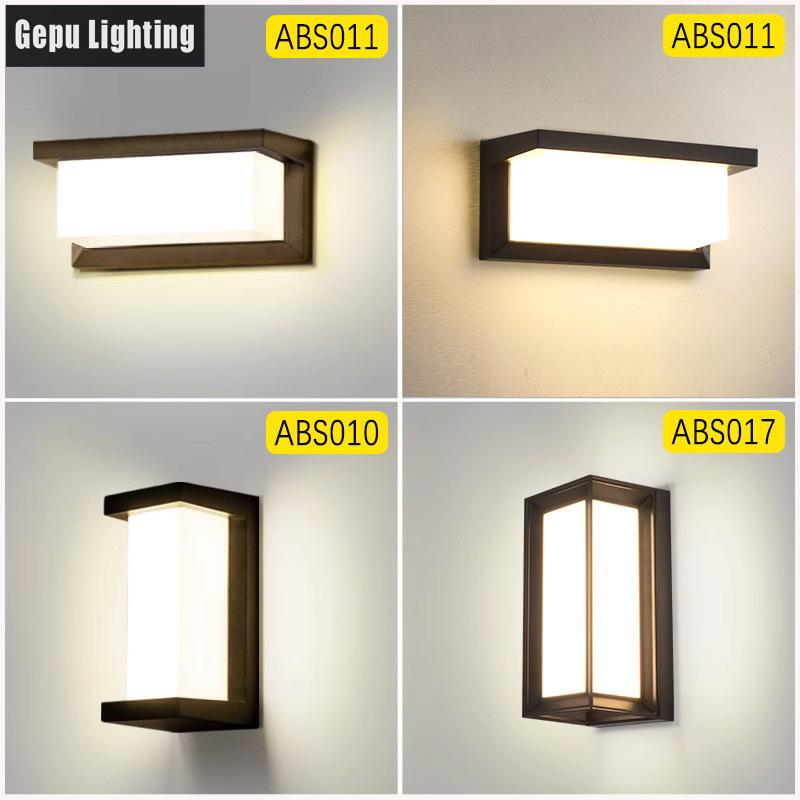 

Waterproof Modern Outdoor Wall Light for Garden, Balcony, or Entrance Warm White