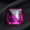 CERTIFIED 11.80 Carat Natural Pink Ruby Square Shape Loose Gemstone