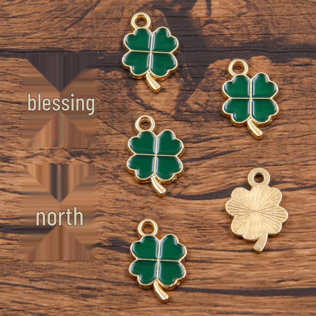 4-Color European & American Alloy Flower Pendant Charm, 12x18mm