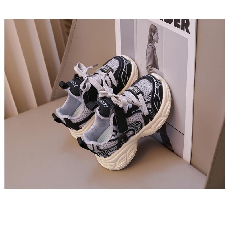 Baby sneakers new dad shoes breathable boys soft-soled shoes girls mesh non-slip running shoes non-slip classmates