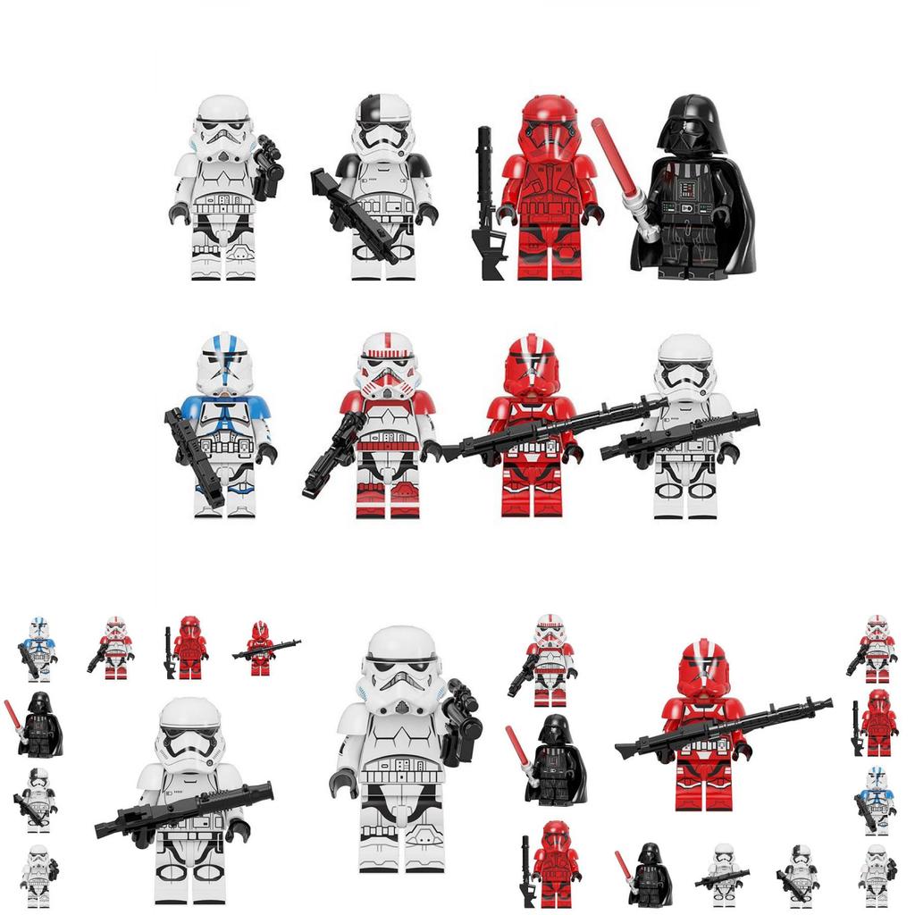 Star Wars Minifigure Building Blocks Unleash Your Imagination With These High-quality Blocks!