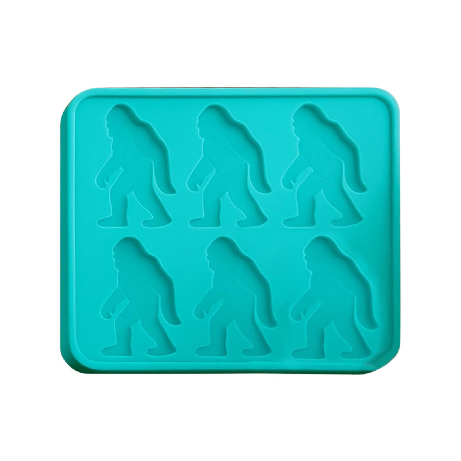 

Форма для льда Новинка Силиконовый поднос для льда для забавных напитков One Size циан