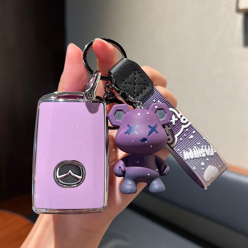 Pouzdro na klíč pro auto pro Mazda3 Kryt klíče Angsai Přezka na tahání CX4/CX5 Nový obal skořepiny Atz Cx30 Pánský a dámský High-end