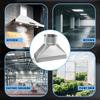 Easy Installation Duct Transition Silver Exhaust Duct Fitting  Exhaust Ventilation