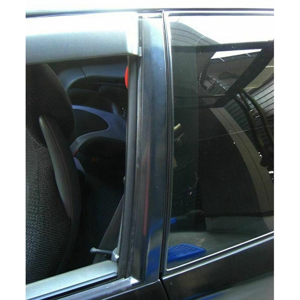 Links Rechts Türverkleidung Zierleiste Säulenverkleidung für 1992-1995 Honda Civic 2-Türer 3-Türer Windschutzscheibe A-Säulenverkleidung Zierleiste 72430-SR3-003