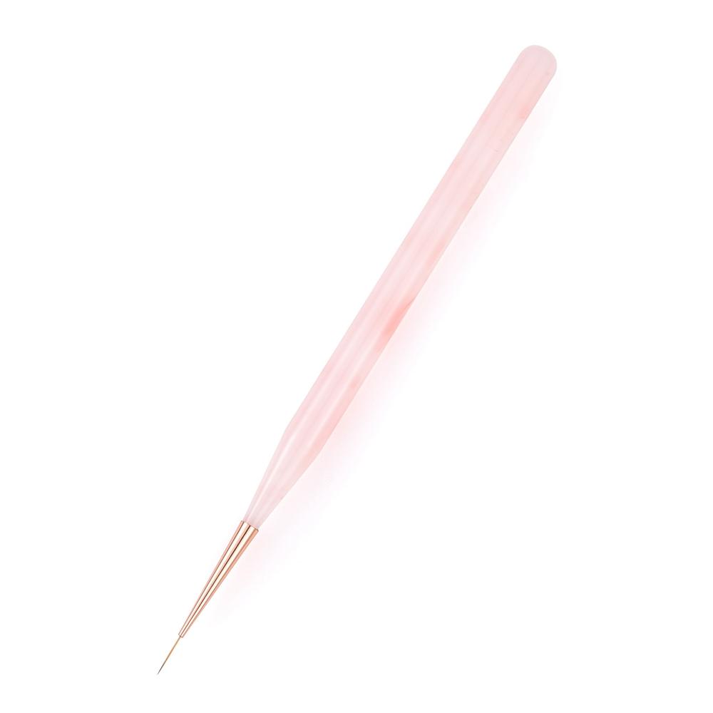 French Nail Art Thin Liner Brush Elongated Line Striping Painting Pen UV Gel Brush Marble Pattern Manicure Slim Line Drawing Pen