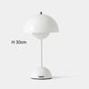 Modern Mushroom Flower Bud Rechargeable LED Table Lamps Desk Night for Bedroom Dining Touch Night Light Simple Hoom Decoration