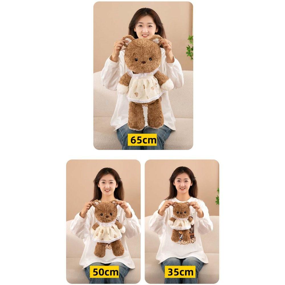 Wear Dress Rabbit Bear Plush Wolf Husky Stuffed Animal Doll  Valentine's Day Gift