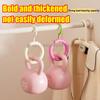 Hat Storage Clothes Hanger Invisible Luxury Multi-Function Hook Home Use New 2025 Plastic Coat Hanger Nordic Sle Adult Closet