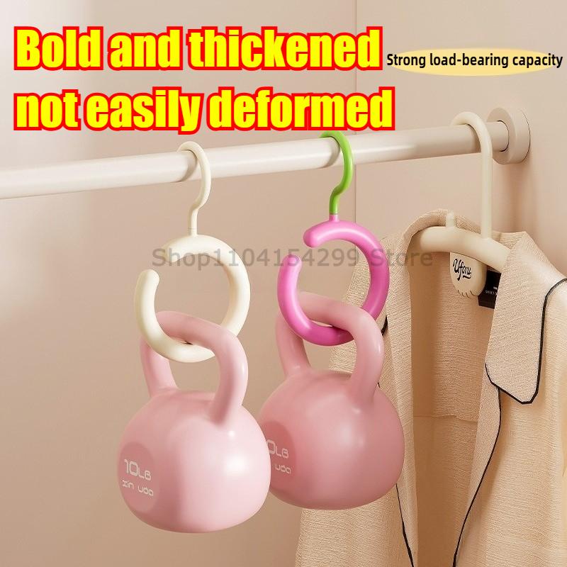 Hat Storage Clothes Hanger Invisible Luxury Multi-Function Hook Home Use New 2025 Plastic Coat Hanger Nordic Sle Adult Closet