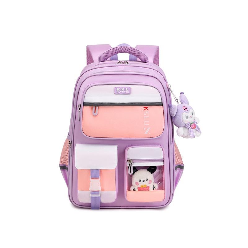 Lightweight Primary School Students  Schoolbags To Reduce Burden on The Spine and Protect Large Capacity Children and Girls