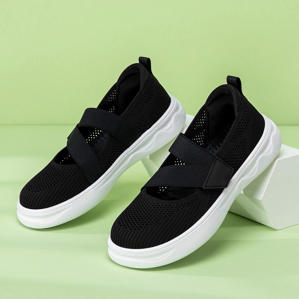 Women Breathable Walking Shoes wide breathable hollow walking shoes with strap For Walking Travel Outdoor Summer Daily Daily Use