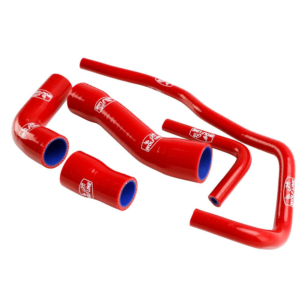 Silicone Radiator Coolant Hose Kit For BMW S1000RR 2019-2023 Red