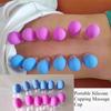 Portable Beauty Silicone Cupping Massage Cup For Body Face Neck Eye Massager Vacuum Tank Body Facial Care Anti-aging Beauty Tool