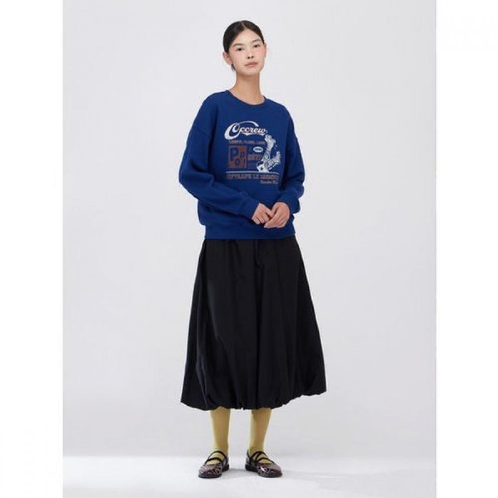 Cc Collect Vintage Roller Printing Sweatshirt C254psm705