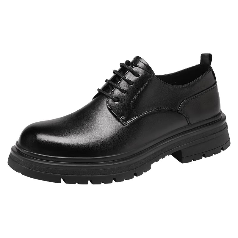 Red Dragonfly Men s Leather Derby Shoes 41