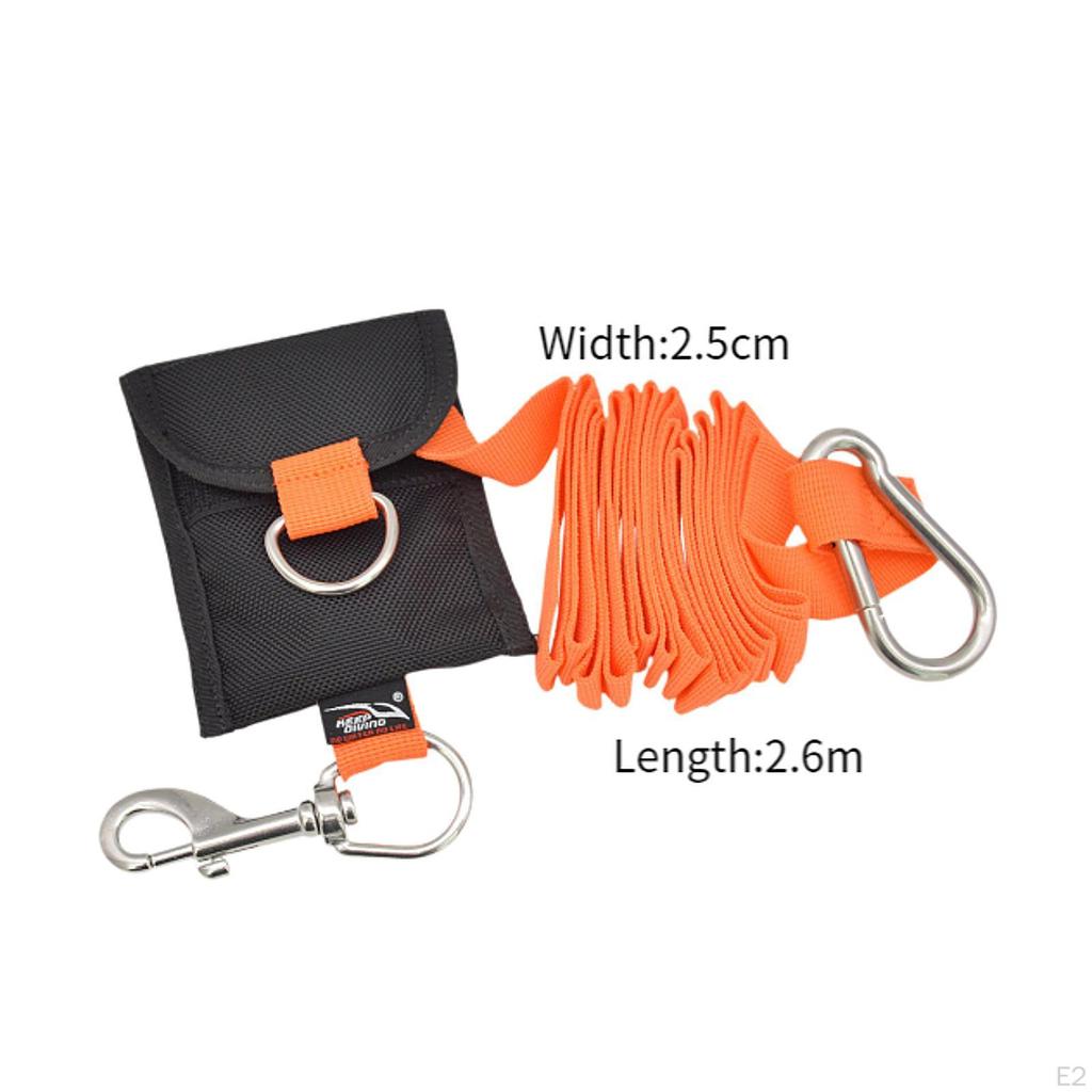 Diving Companion Rope Freediving Heavy Duty, with Another Diver Scuba Lanyard for under