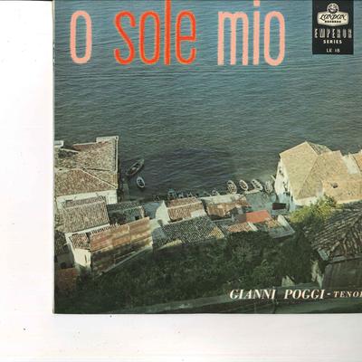 10inch Record GIANNI POGGI,ERNESTO NICELLO - O Sole Mio LE18 LONDON Japan Classical Used