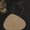 Stainless Steel Cute Balloon Puppy Pendant Sweater Necklace Men Ladies Necklace Party Jewelry Gift