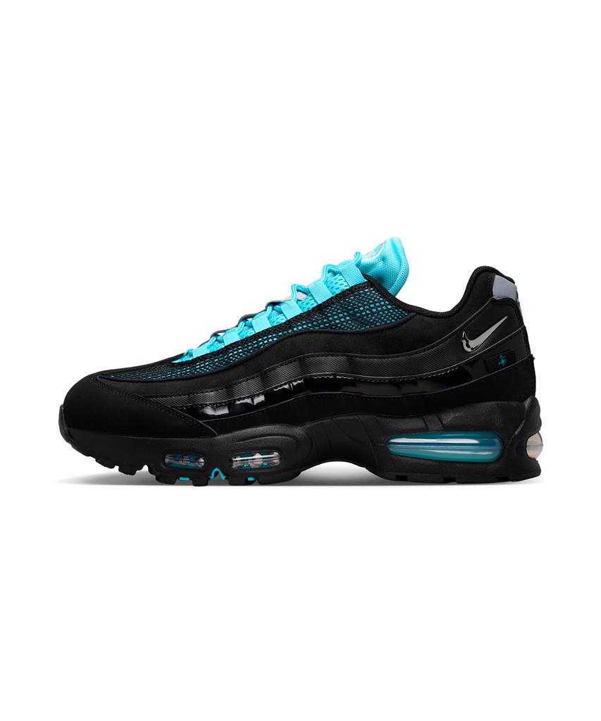 Nike Air Max 95 Big Bubble M - Black:Gamma Blue:Metallic Silver:Chrome / Im4691-001