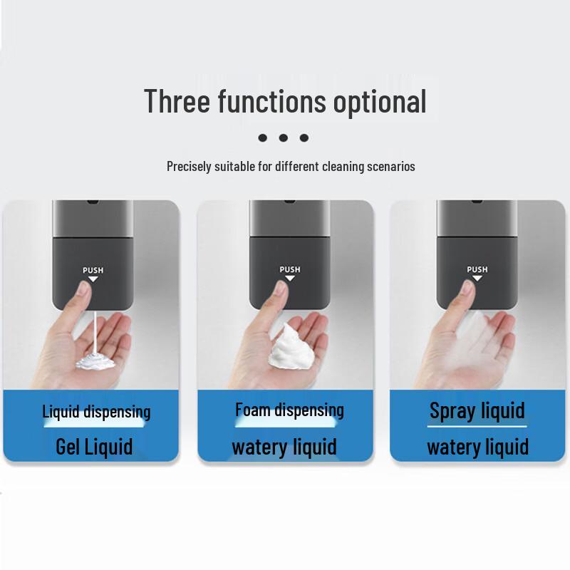 YWEHS Wall-Mounted Soap Dispenser