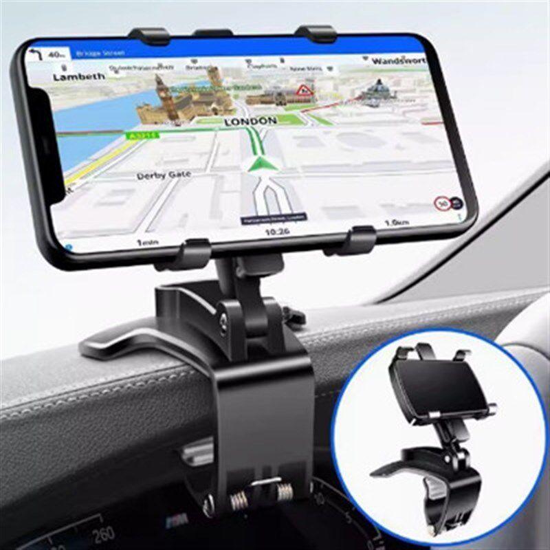 Mobile Phone Car Mount for Dashboard, Rearview Mirror, Multifunctional Creative In-Car Navigation Universal Support Stand Dashboard Bracket