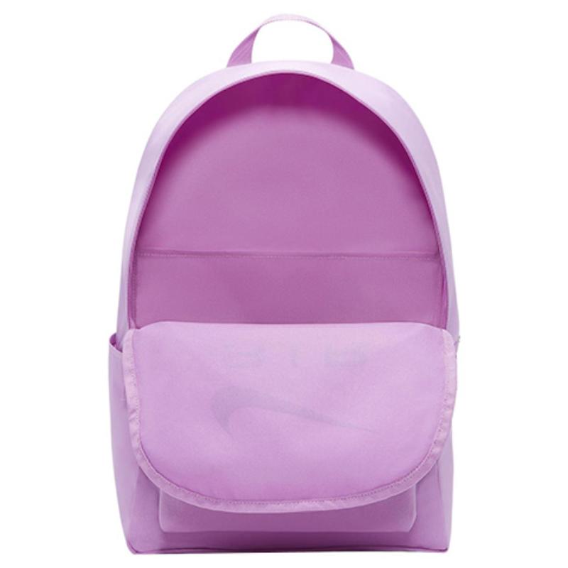 Nike Heritage Polyester Backpack Regular Unisex Pink Casual DR6269-532