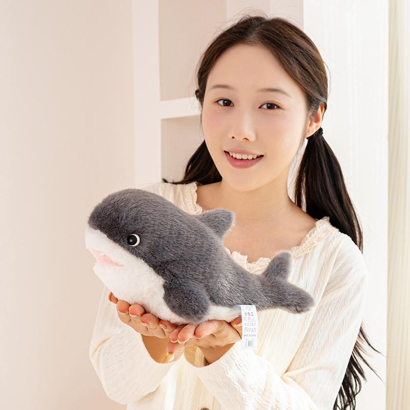 25/35cm Wassertier Plüschtier Gefüllter Schwertwal Hai Seelöwe Delfin Entzückender Schlafbegleiter Geschenk