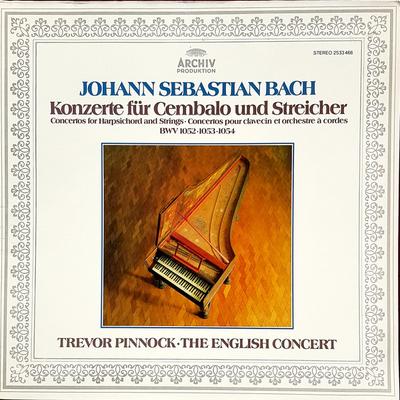 LP Record JOHANN SEBASTIAN BACH / THE ENGLISH - Konzerte Für Cembalo Und Streicher 2533466 Archiv Produkti 1981 Germany Classical Used