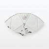 MUJI Folding Wide X Deep X 15cm High Helmet, White, MJ-FH2, 44913314, 28.5cm 20.8cm
