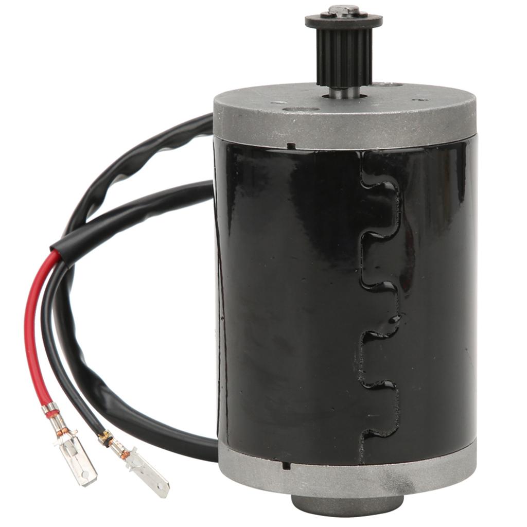 ZY6812 24V 150W Brush Electric Motor Chain Synchronizing Wheels Permanent Magnet DC Chain Tooth