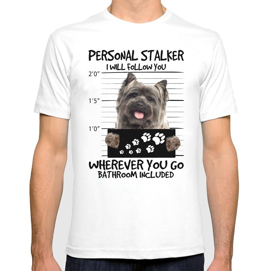 Summer White Casual Shih Tzu/Cairn Terrier/English French Bulldog/Poodle Cute Puppy Lovers Tshirt Men Tshirt Streetwear Tee