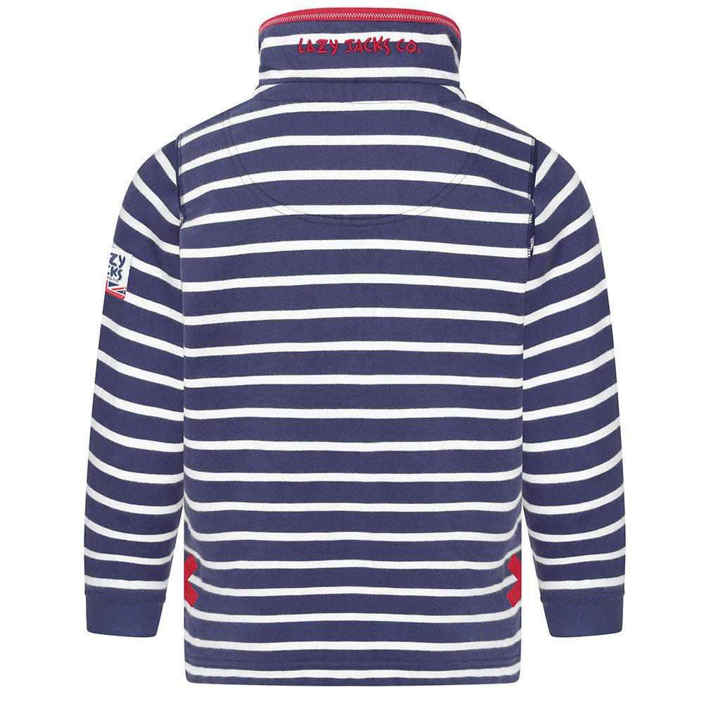 Lazy Jacks Boys Quarter Zip Sweatshirt