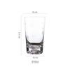 Classic Transparent Snow Mountain Cup Japanese Mount Fuji Whisky Glass Cup Breakfast Milk Drink Beer Wine Fruit Juice Cups