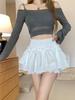 Ballet Style Women's Summer Elastic High Waist Fluffy Skirt Shorts